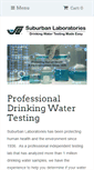 Mobile Screenshot of drinkingwaterlabs.com